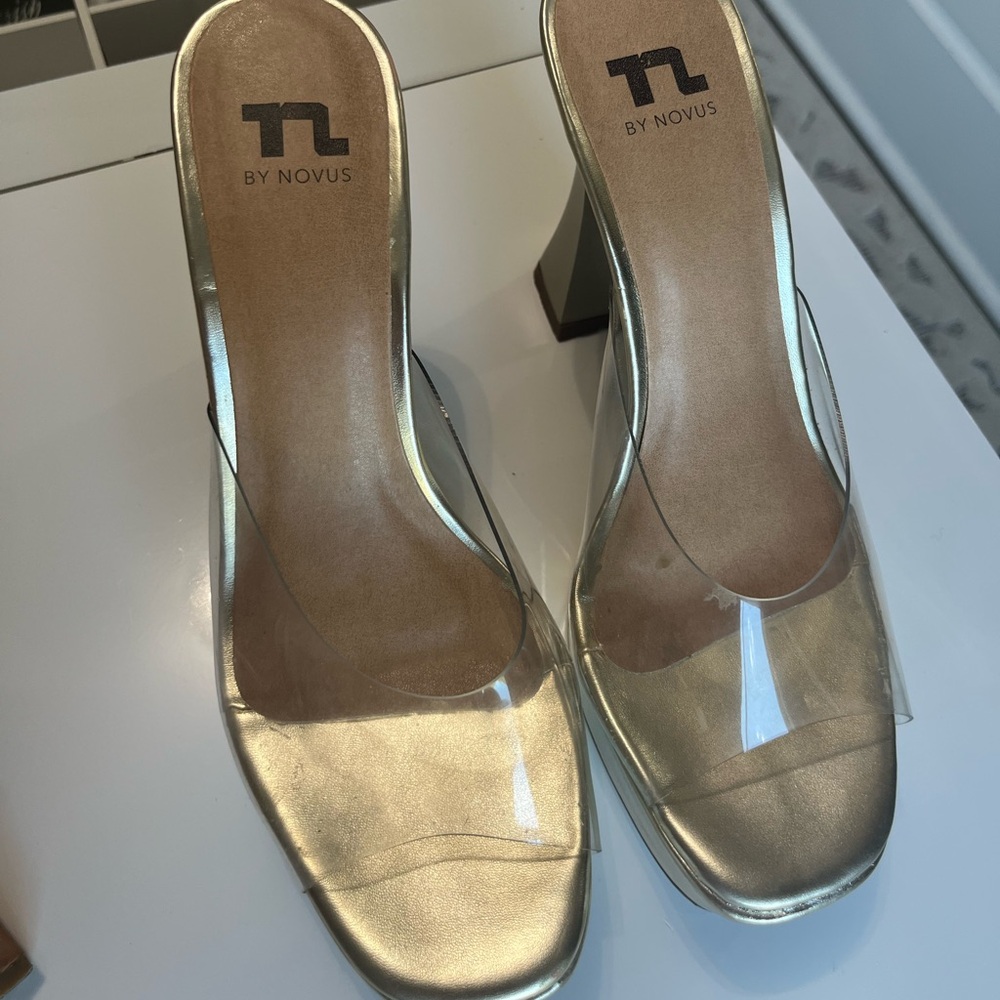 Gold Women's Heels
